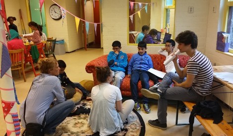 Wishing Well West buurtkinderen